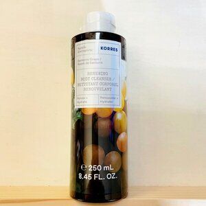 Korres Renewing Body Cleanser To Renew Hydrate in Santorini Grape sz 8.45 fl oz